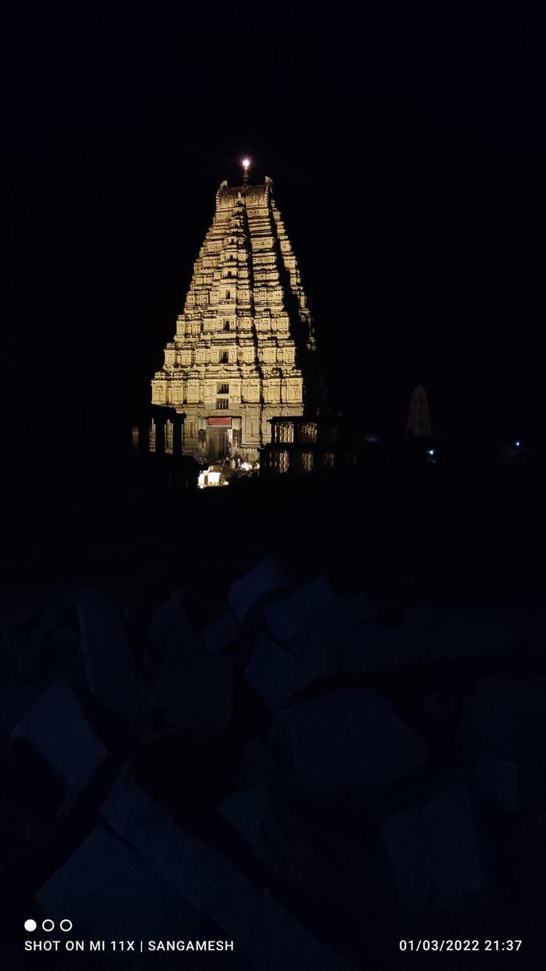 Temple View Guest House Hampi Exterior photo